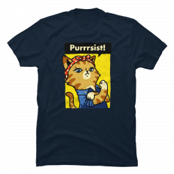 purrsist t shirt